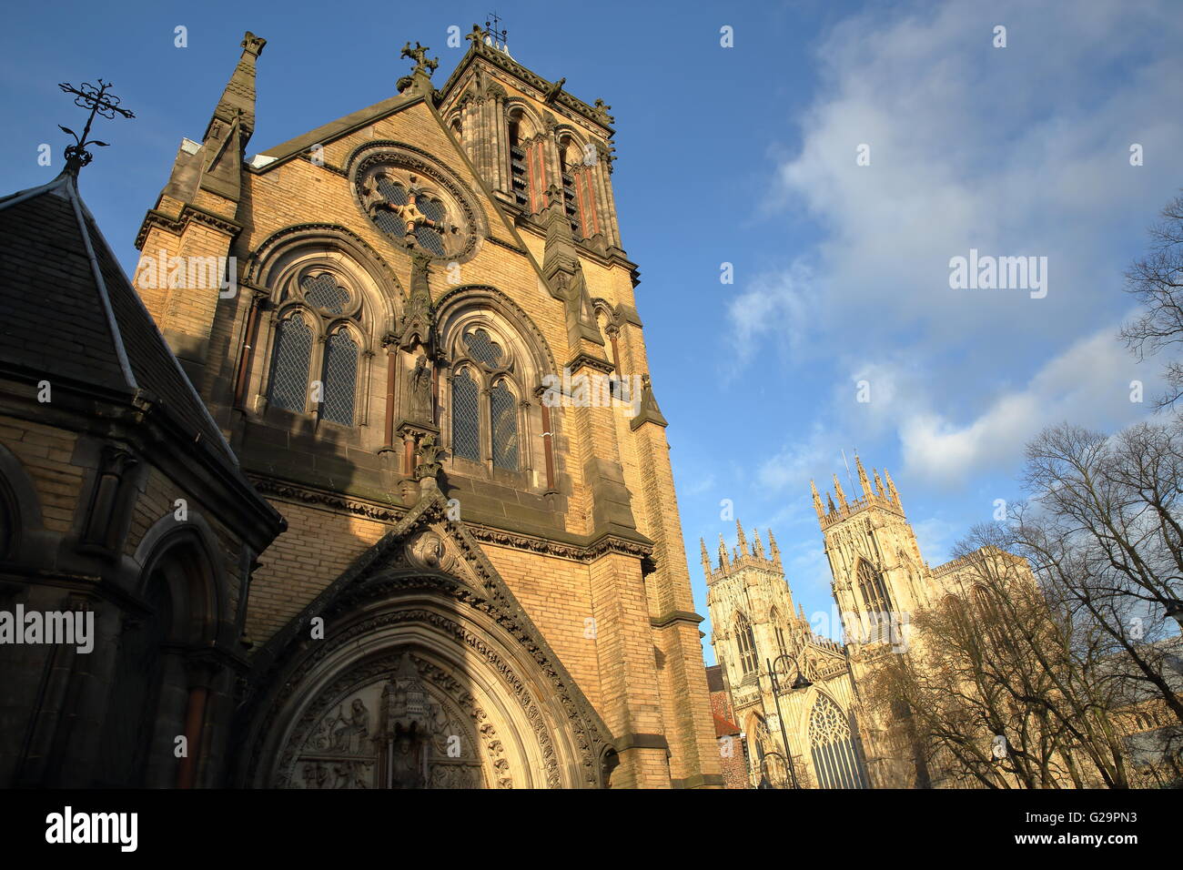 St wilfrids catholic church hi-res stock photography and images - Alamy