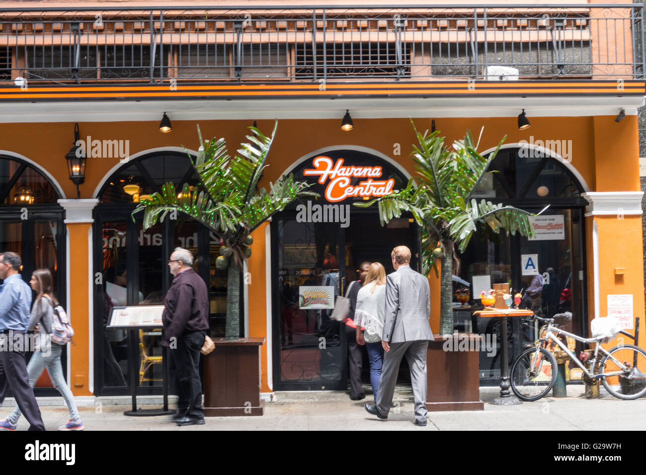 Front Entrance, Havana Central Restaurant & Bar, Times Square, NYC, USA