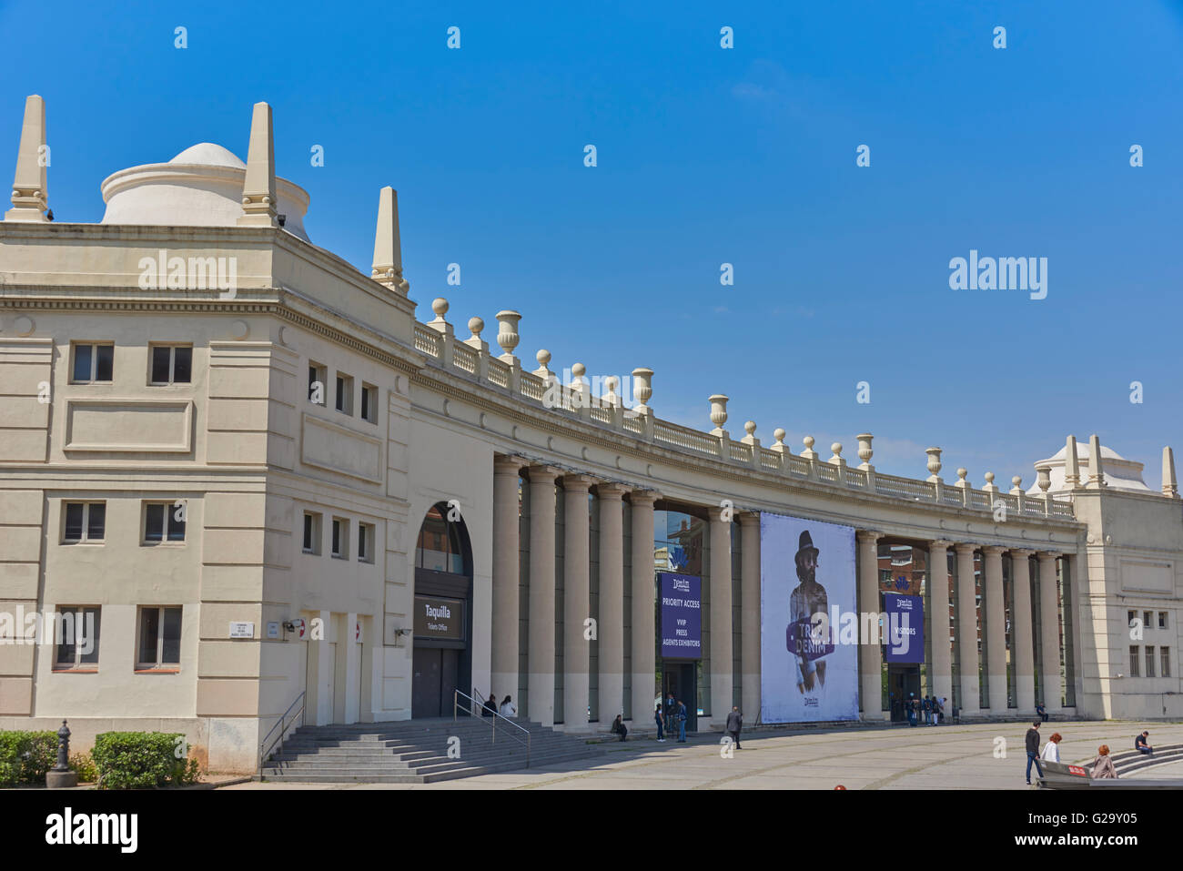 Plaça d'Espanya, also known as Plaza de España in Spanish, is one of Barcelona's most important