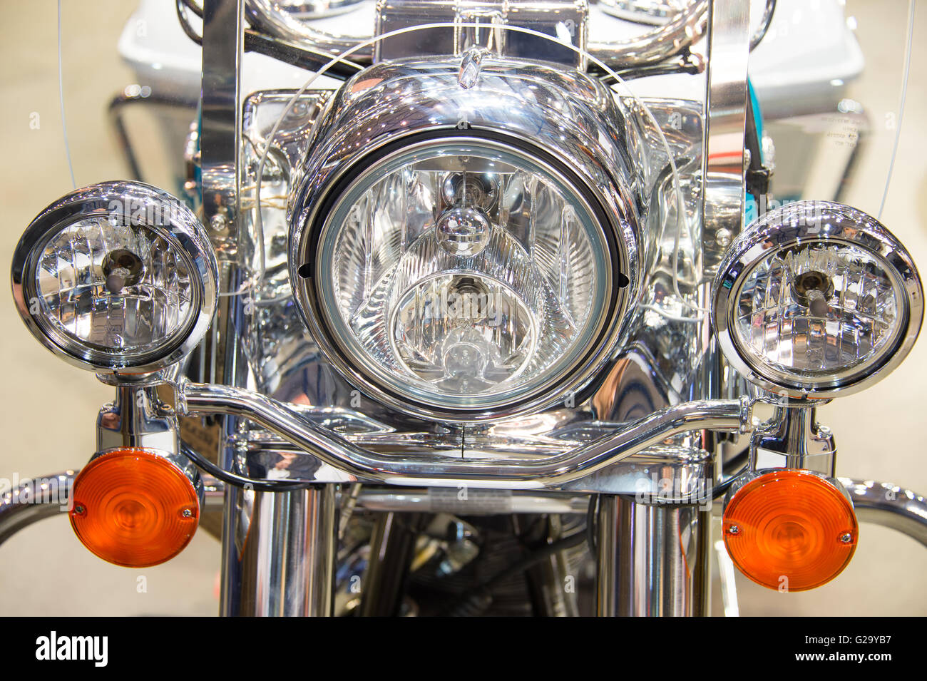 Motorcycle Headlight High Resolution Stock Photography and Images Alamy