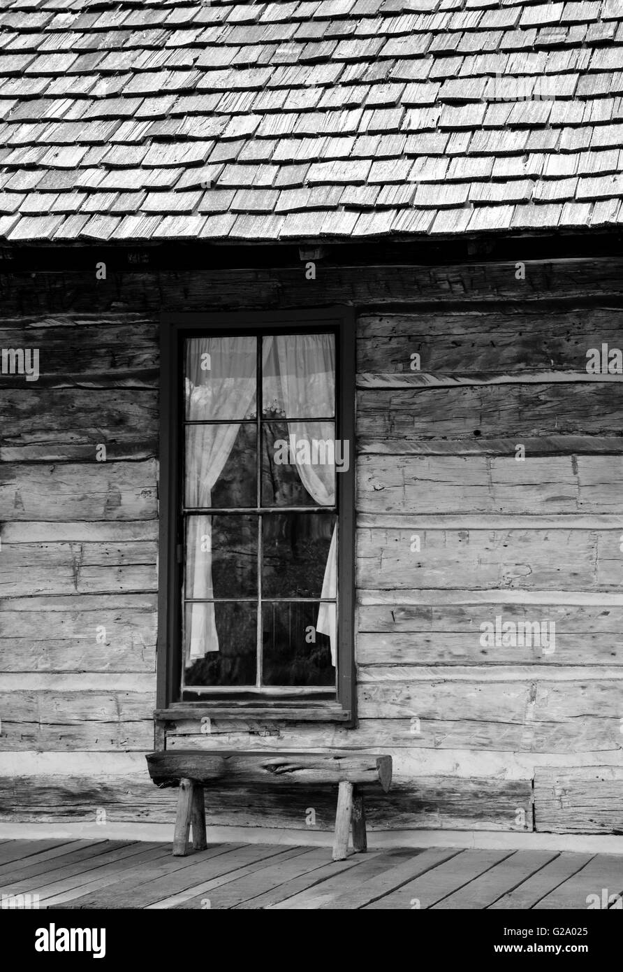 Log Cabin Style Building In Stock Photos Log Cabin Style