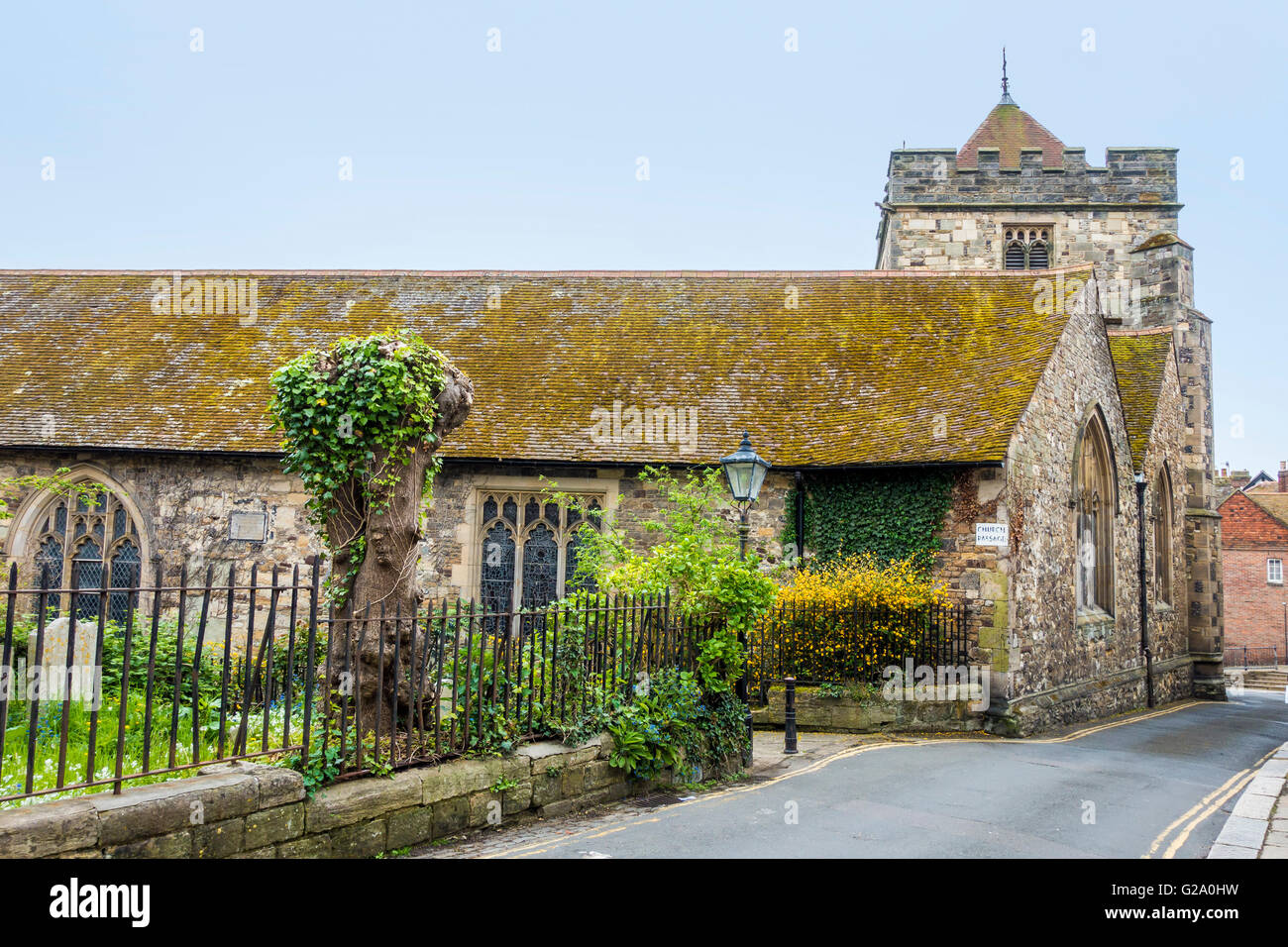 St Clements Church Croft Road Hastings East Sussex Stock Photo