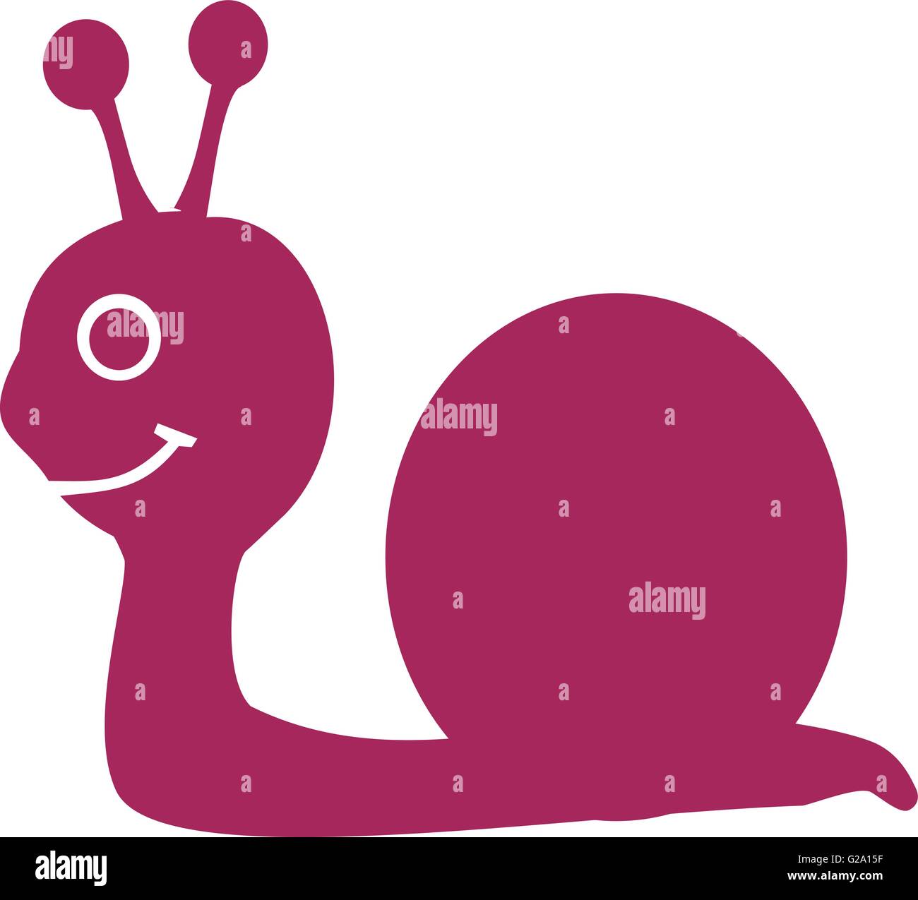 Cute small snail Stock Vector Image & Art - Alamy
