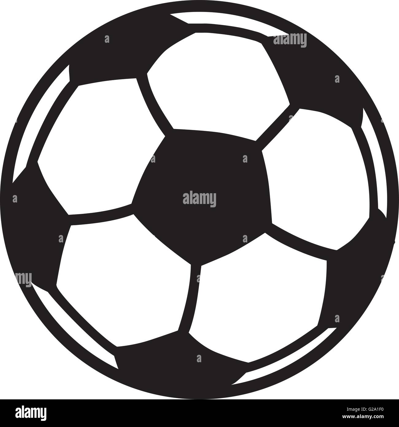Soccer Football Ball Stock Vector Image & Art - Alamy