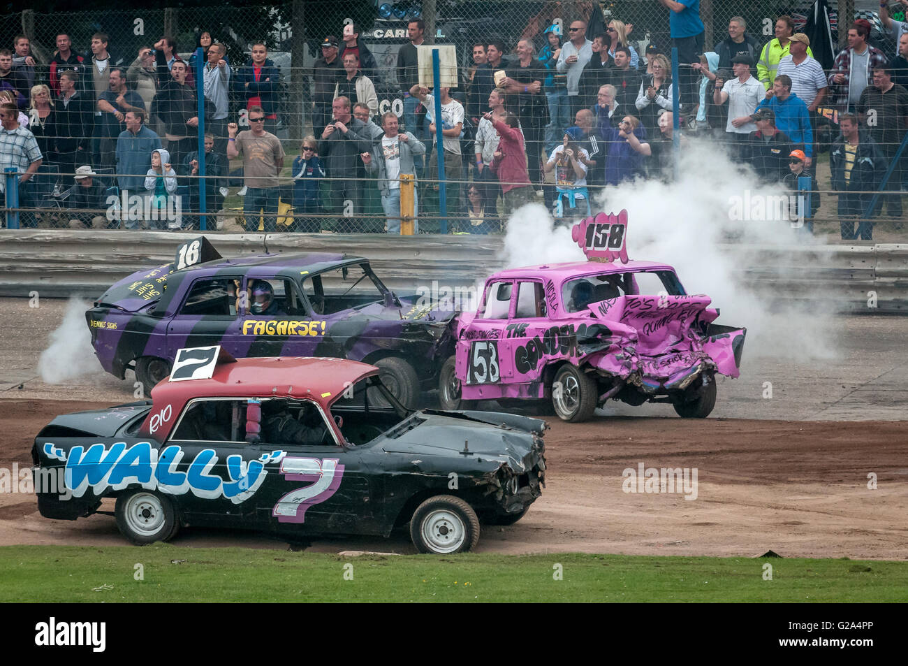 Spedeworth Motorsports National Bangers All Westy Night At Arlington Stock Photo Alamy