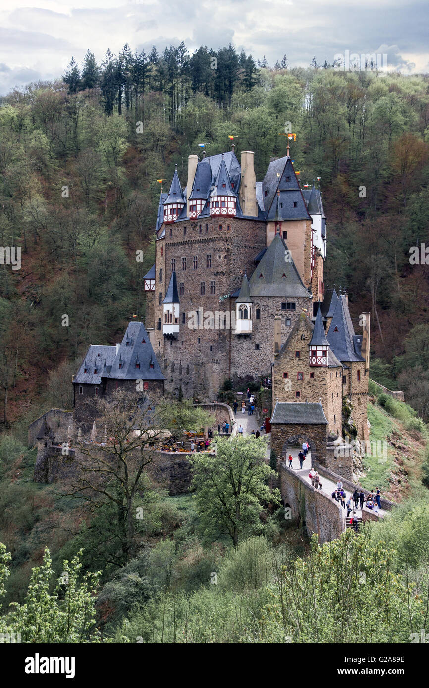 Medieval castle Eltz. Germany Stock Photo