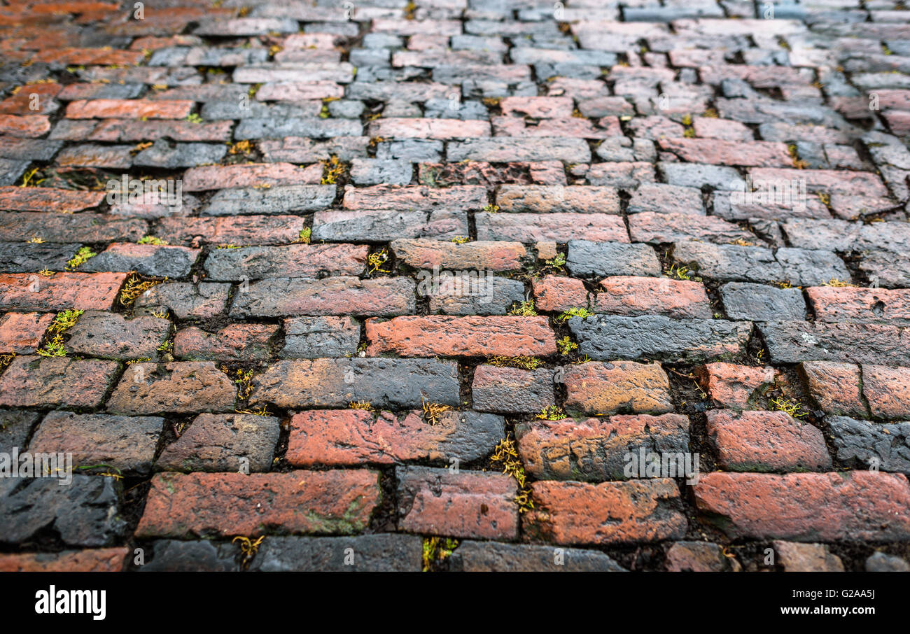 Weathered Old Brick Path Hi Res Stock Photography And Images Alamy