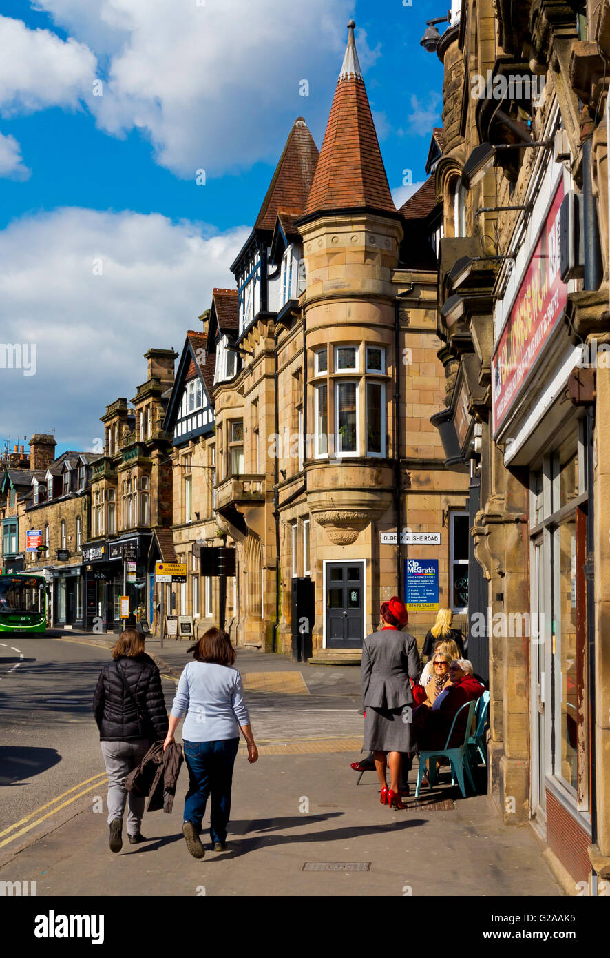 Matlock town centre derbyshire england hires stock photography and