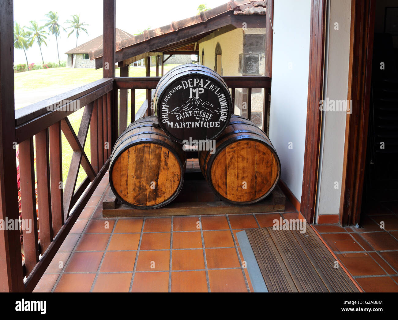 Depaz Rum Distillery, Martinique, France, Caribbean Stock Photo Alamy