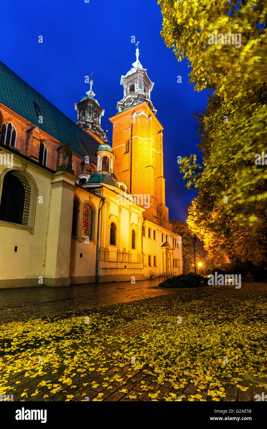 Gniezno Cathedral Gniezno, Greater Poland, Poland Stock Photo