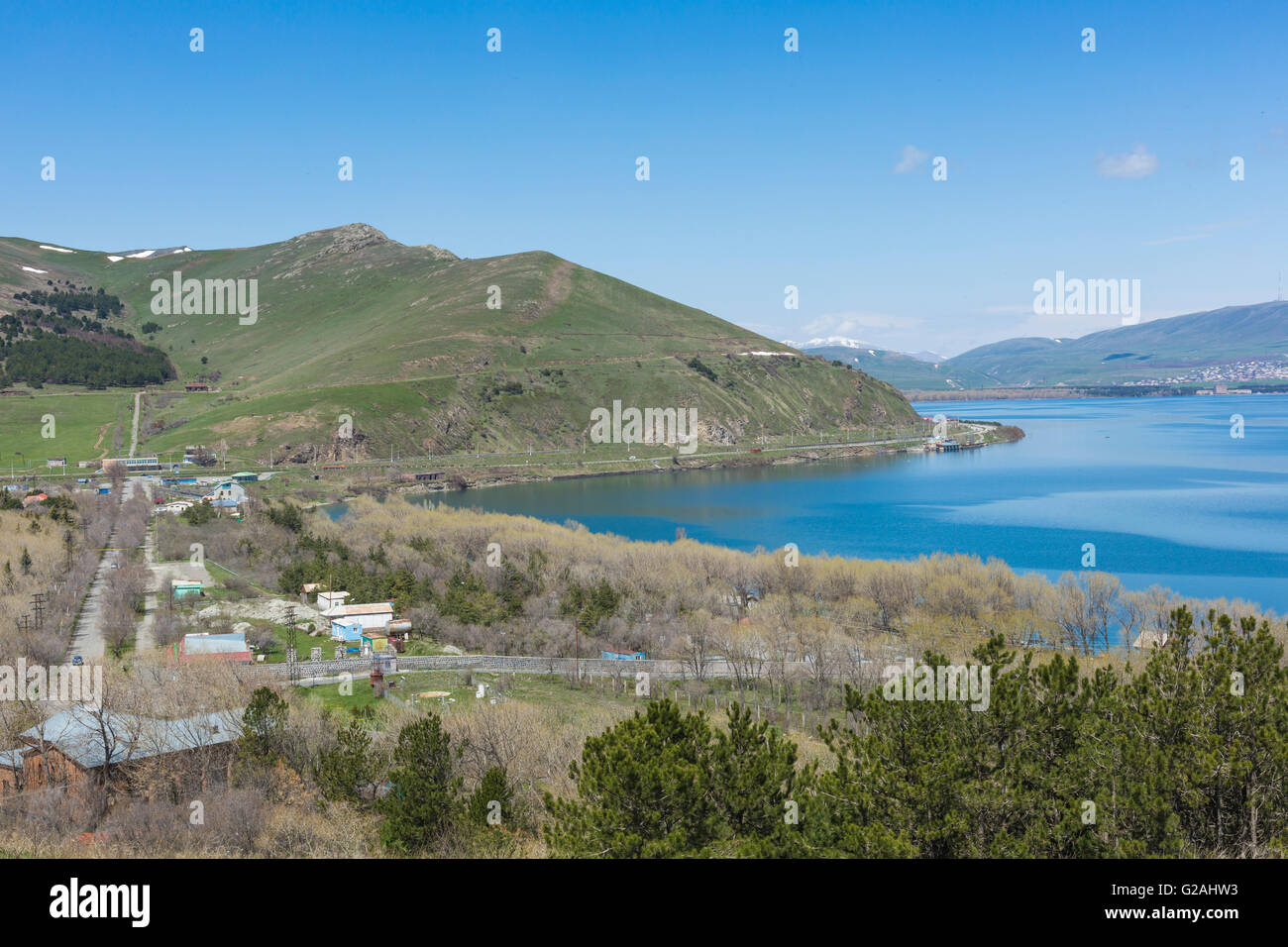 Sevan lake in Armenia Stock Photo - Alamy
