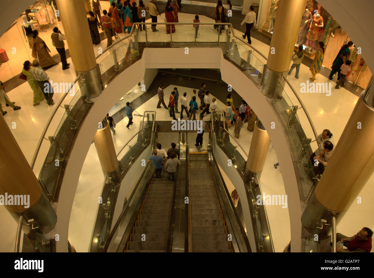 Shopping Mall, Kolkata, West Bengal, India Stock Photo Alamy