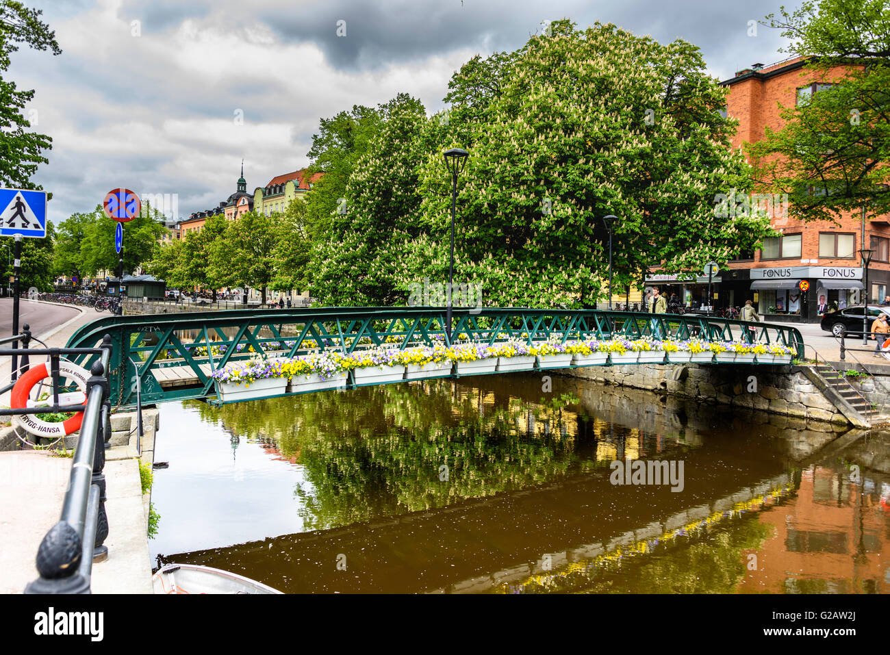 Views around Uppsala, Sweden's premier and oldest university city Stock ...