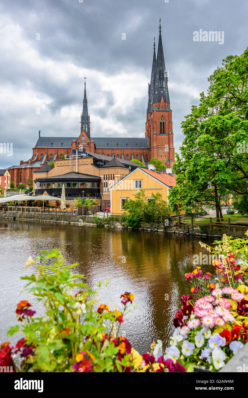 Views around Uppsala, Sweden's premier and oldest university city Stock ...