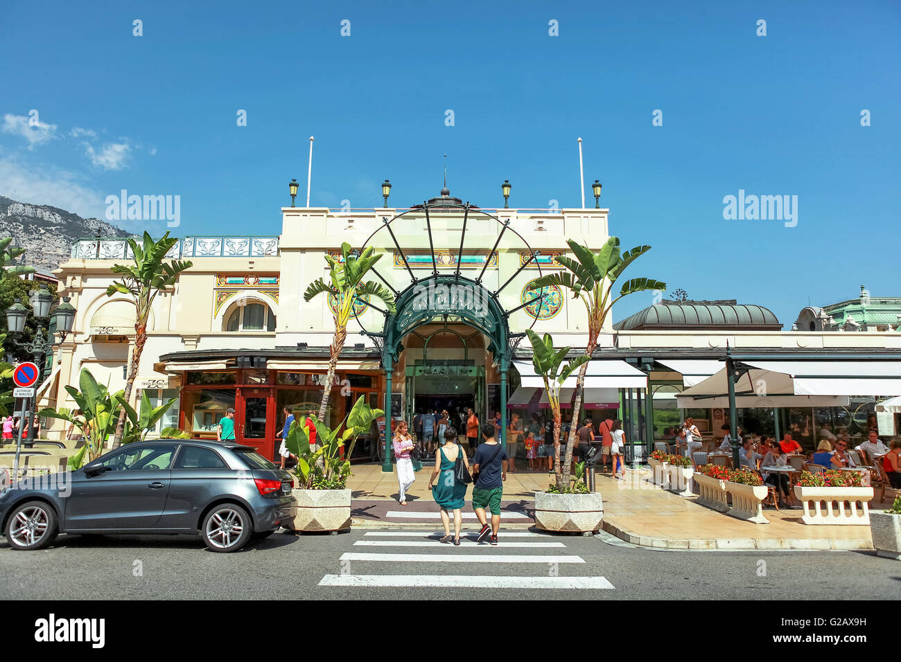 Casino in Monte Carlo, Monaco, Europe Stock Photo