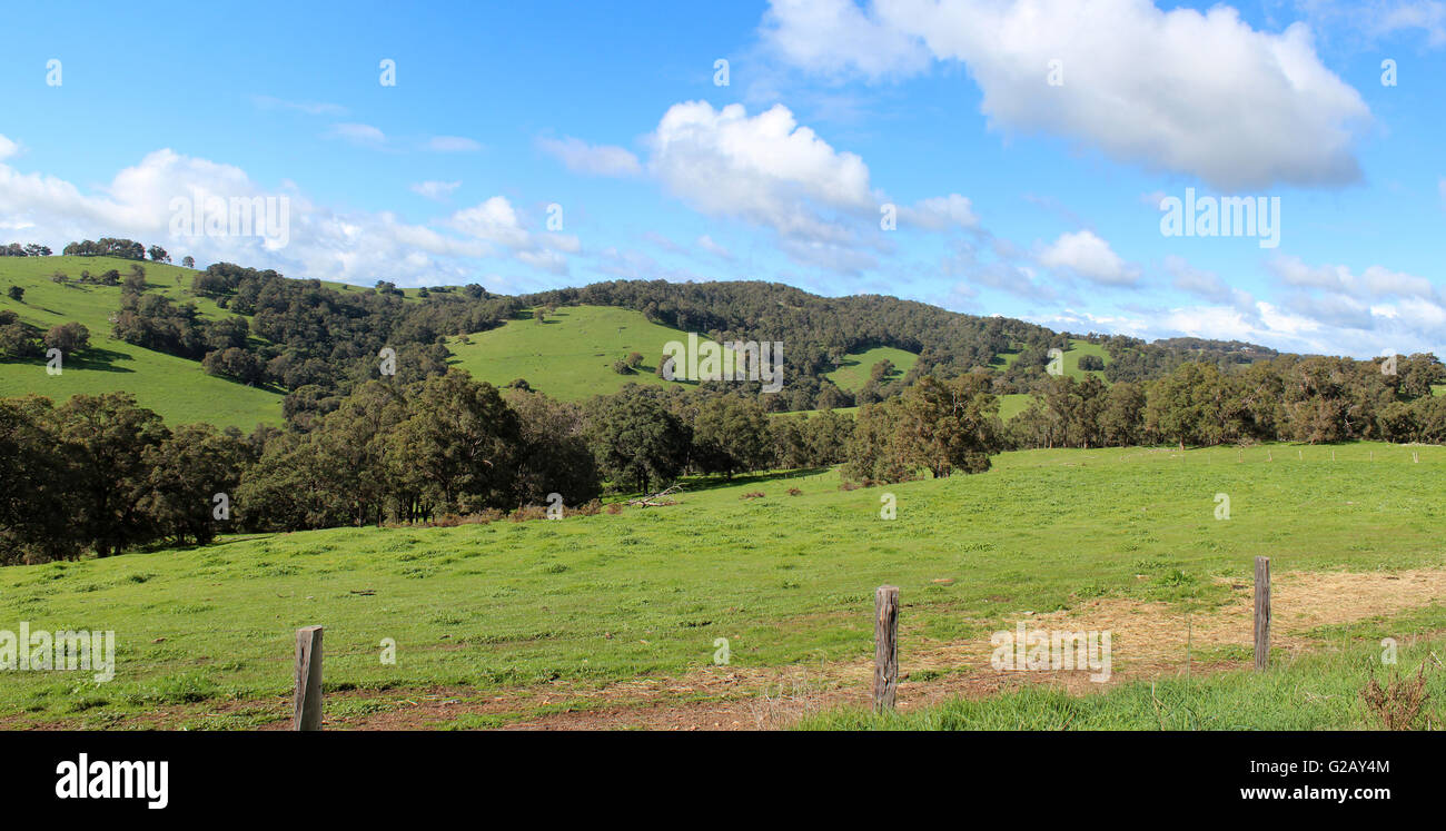 The picturesque rural and farming area in the Ferguson Valley near