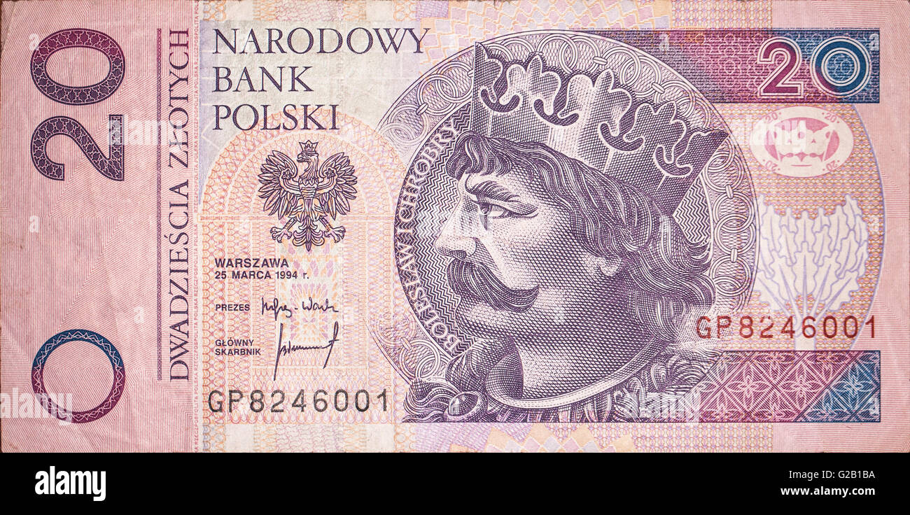 bill-of-twenty-polish-zloty-front-stock-photo-alamy