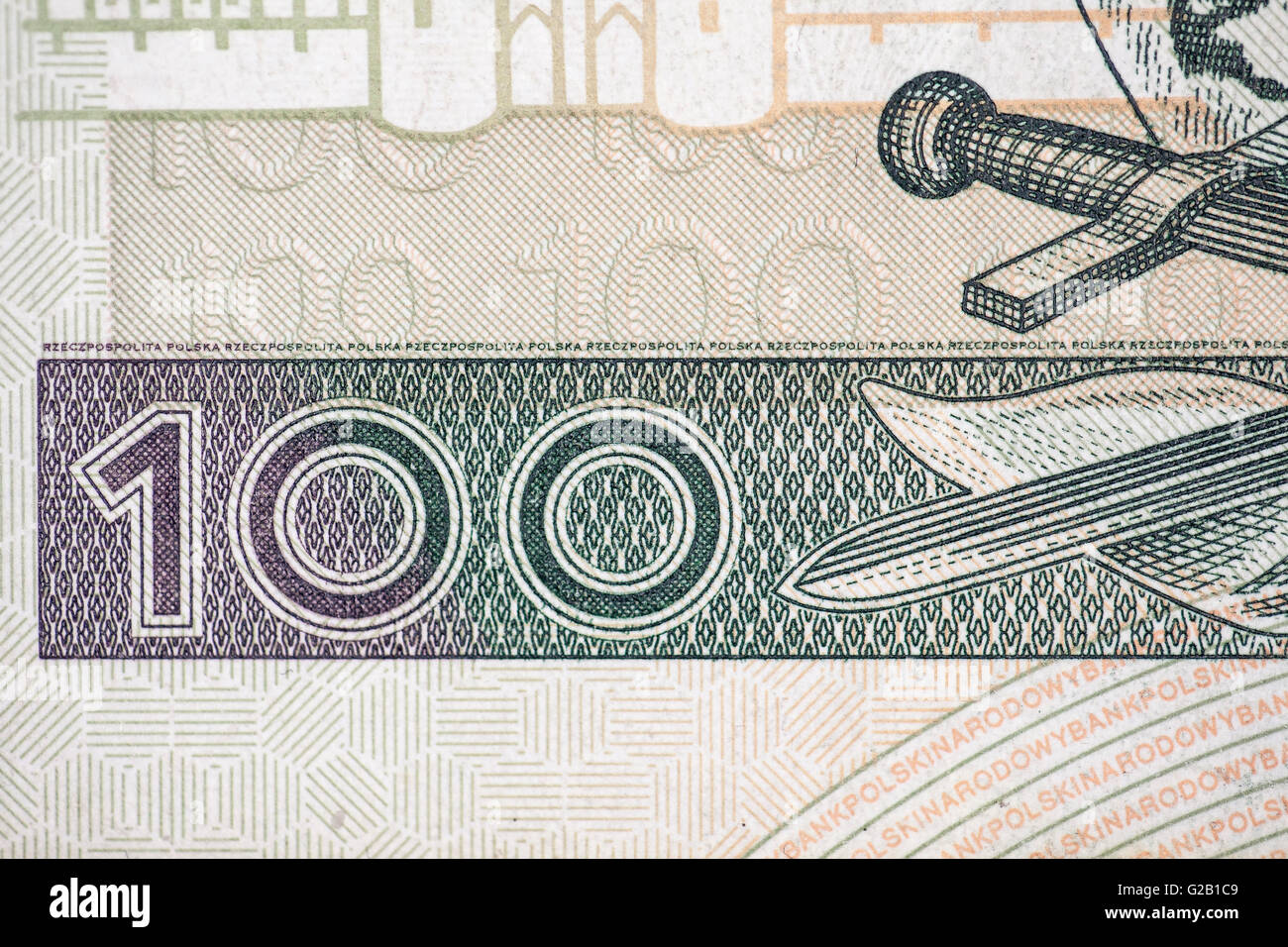 hundred-polish-zloty-stock-photo-alamy