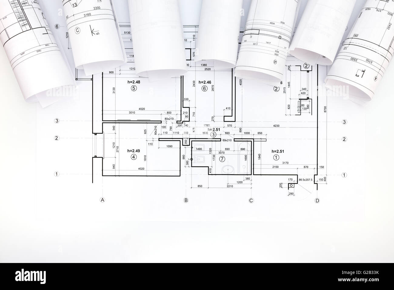 Construction Blueprint Tables