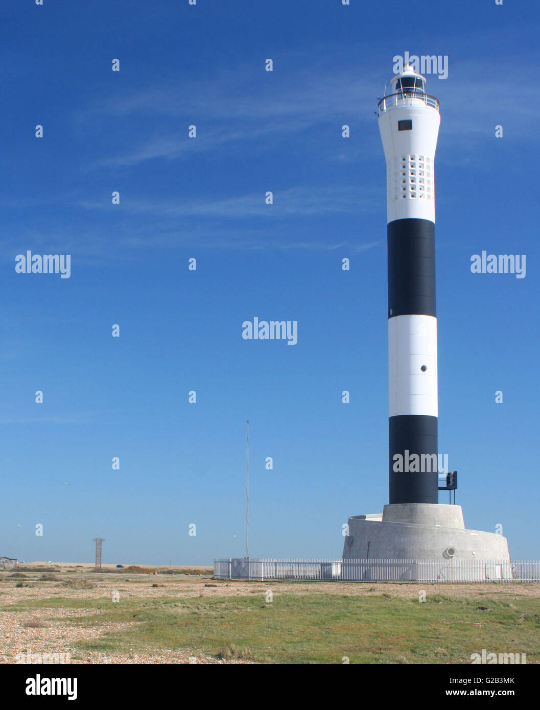 Dungeness Lighthouse, Kent Stock Photo