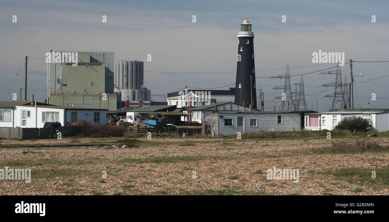 Dungeness Power Station Stock Photo