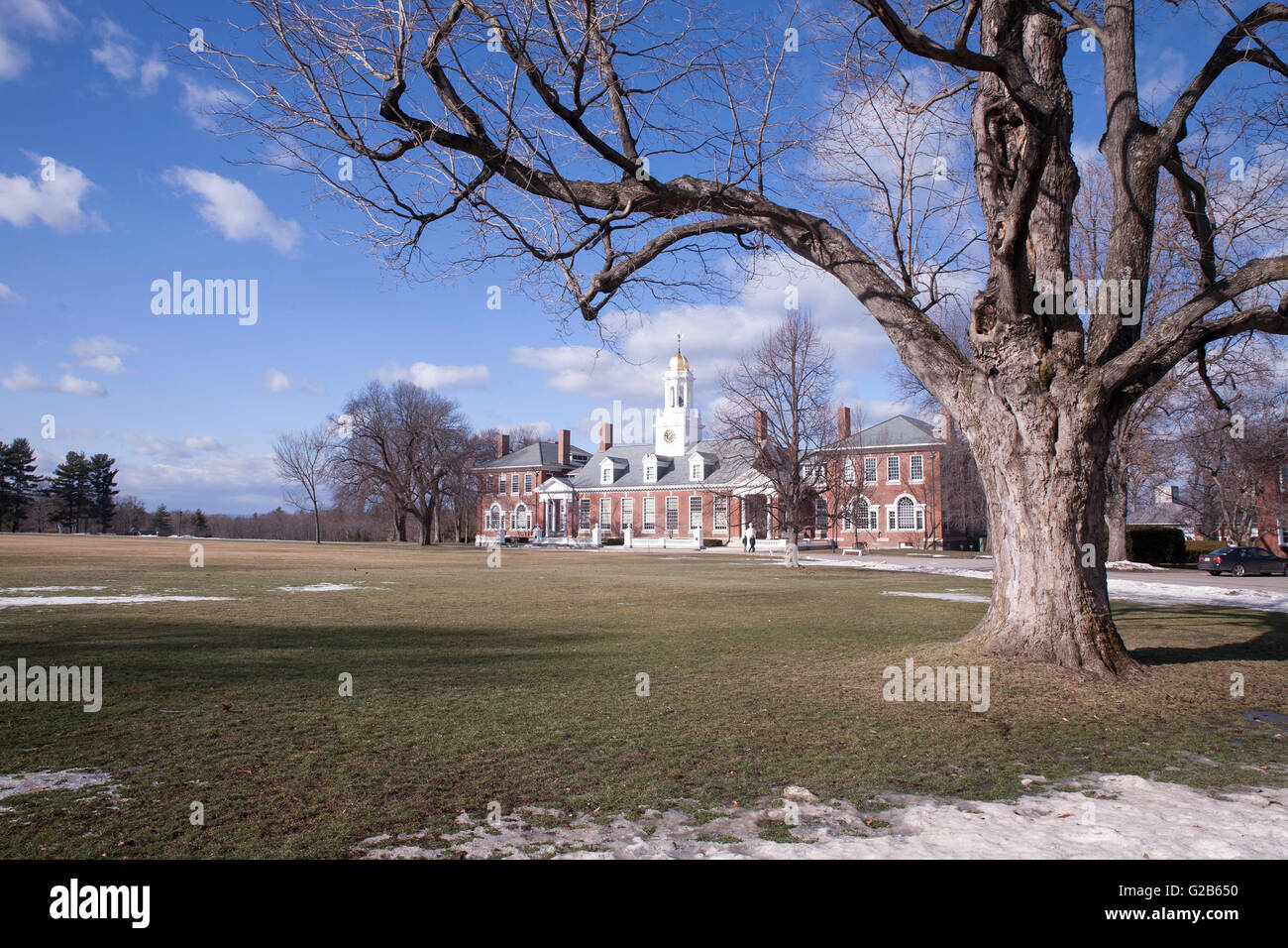 The Schoolhouse is the main building for classrooms and library, at