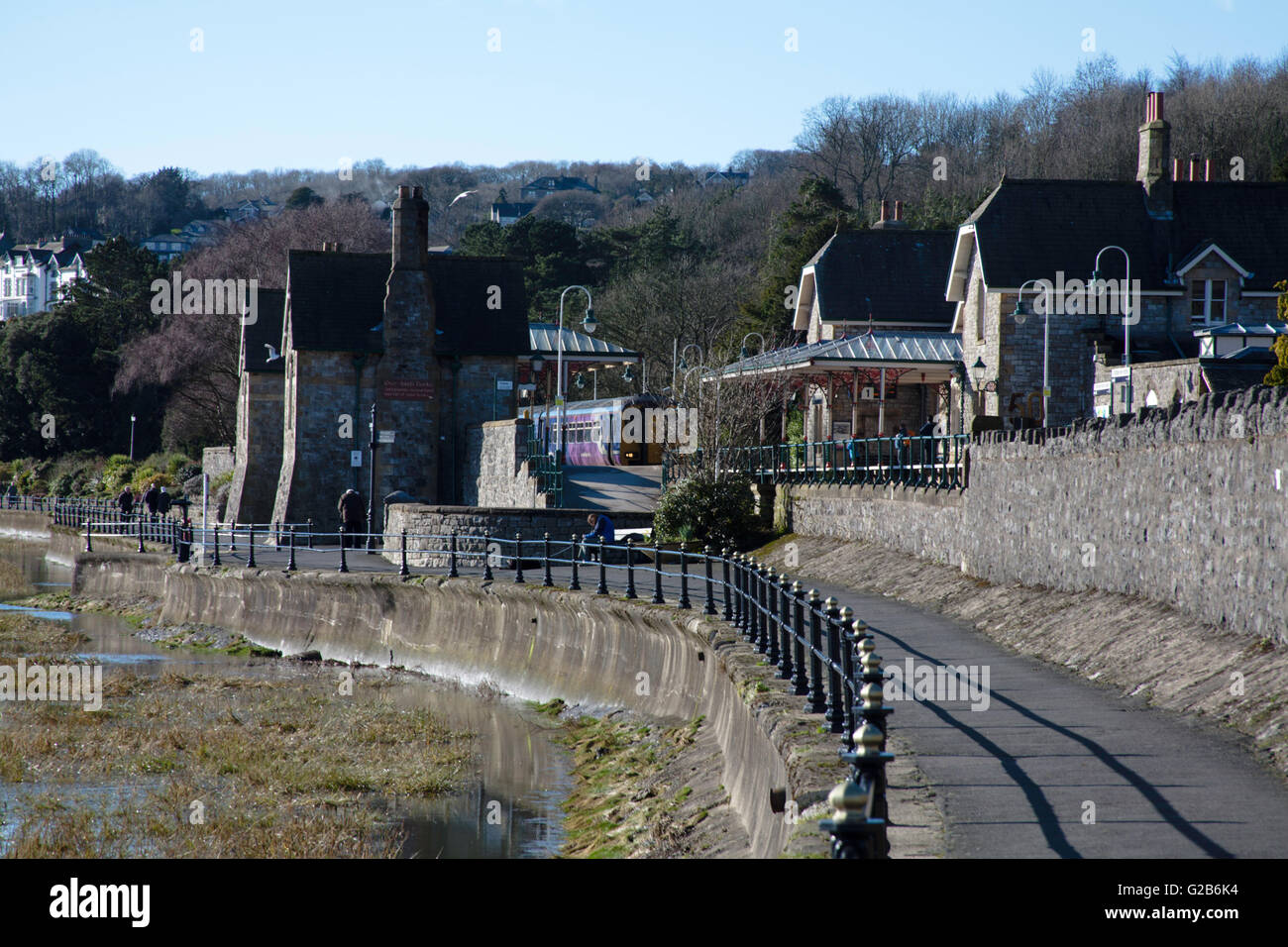 GrangeoverSands on the estuary of The