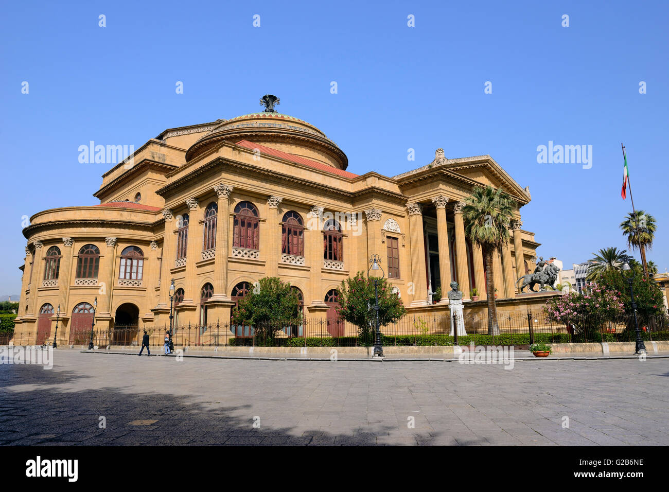 Palermo Opera House, Teatro Massimo in Piazza Giuseppe Verdi, Palermo