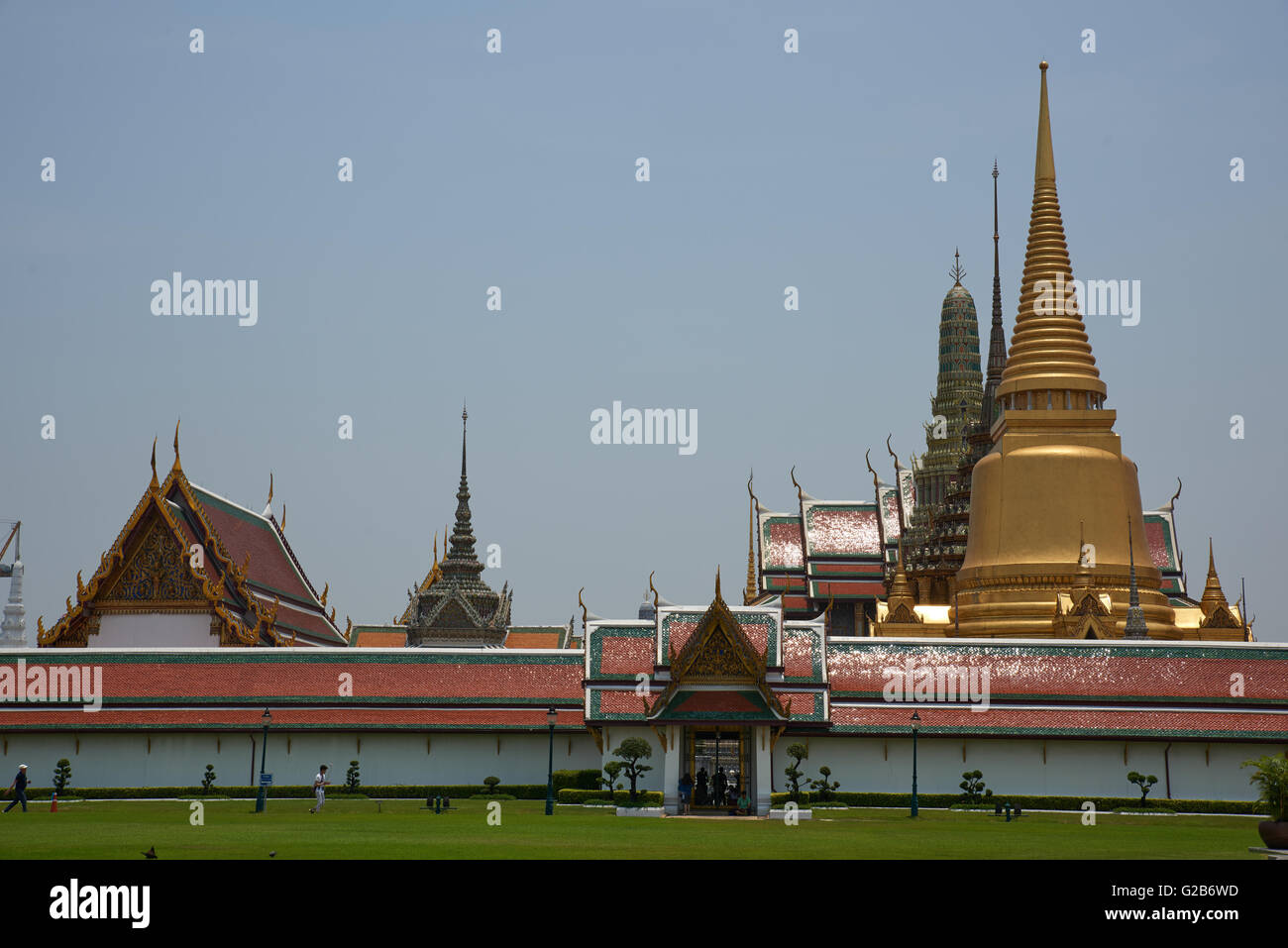 The Grand Palace of Bangkok Stock Photo - Alamy