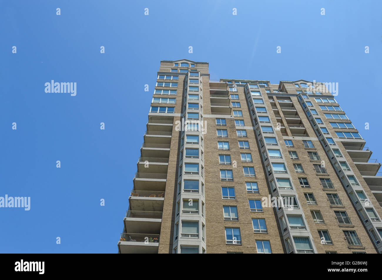 Condo buildings in Montreal Stock Photo Alamy