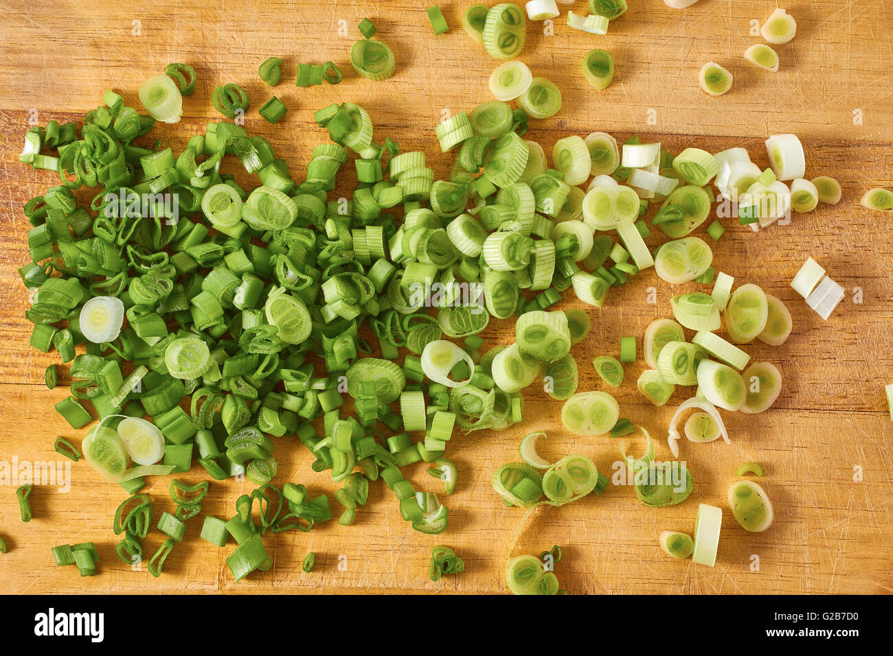 Green onion chopped hi-res stock photography and images - Alamy