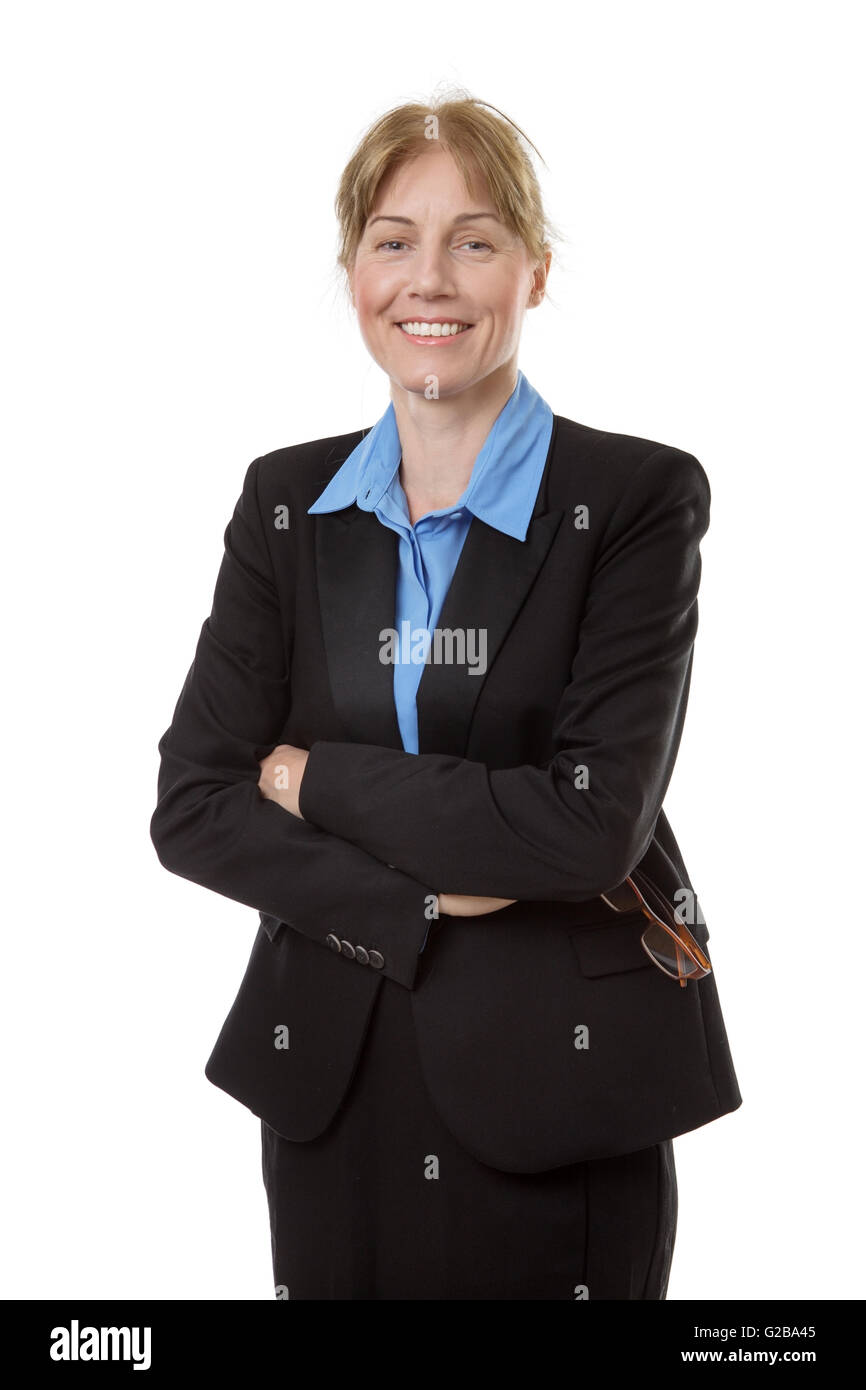 Woman in a blue shirt hi-res stock photography and images - Alamy
