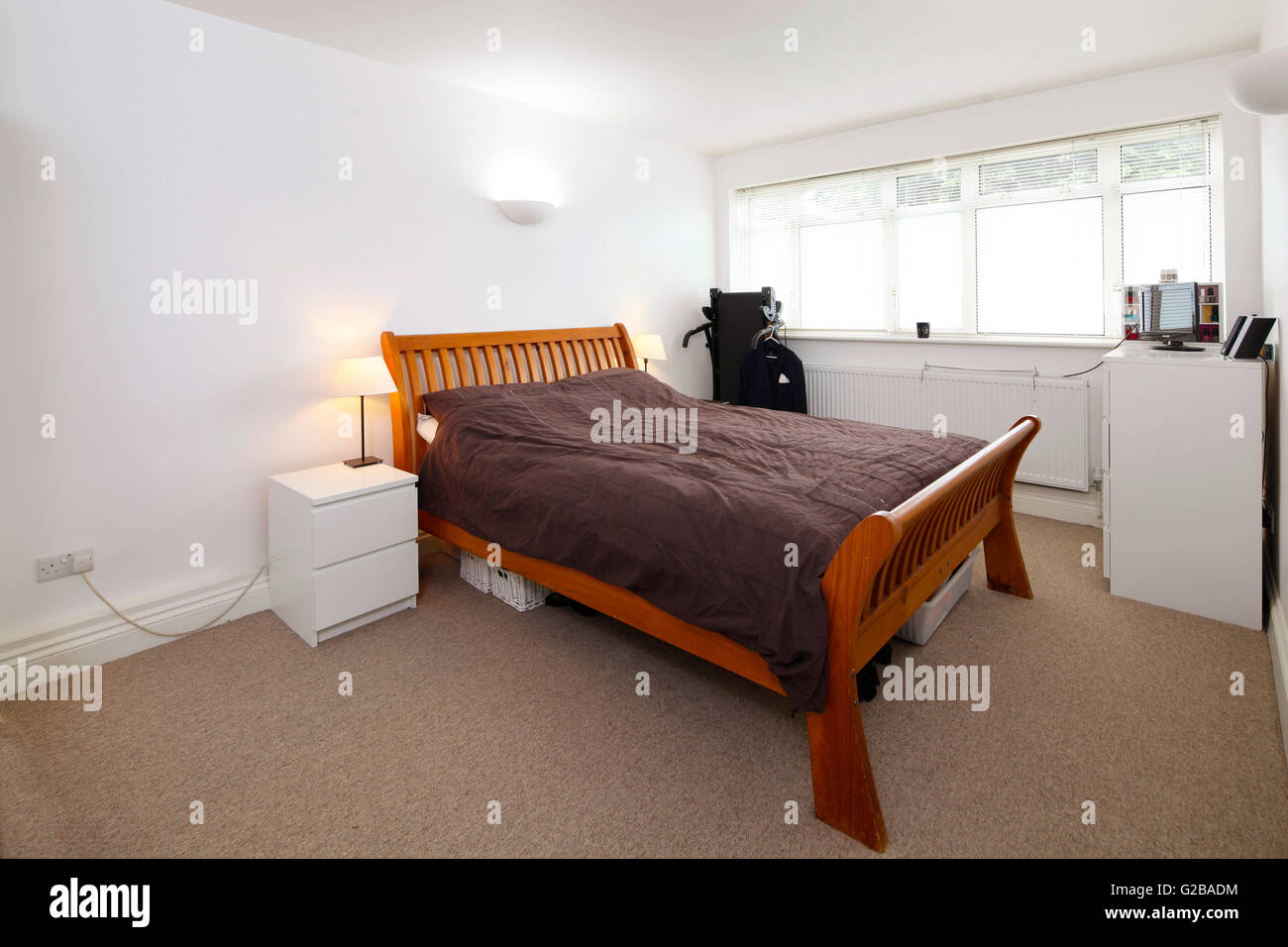 Ellington Court Southgate Minimally Decorated Bedroom With