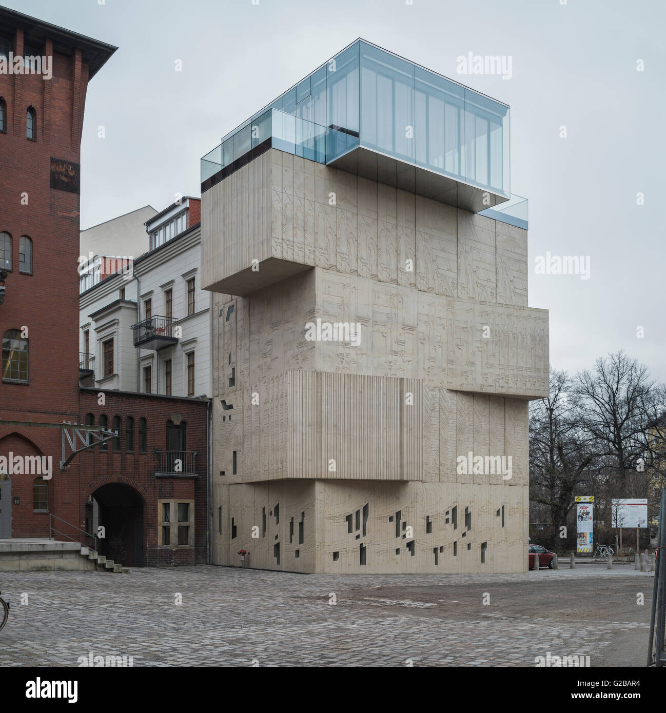 the museum for architectural drawing in berlin exterior view of the
