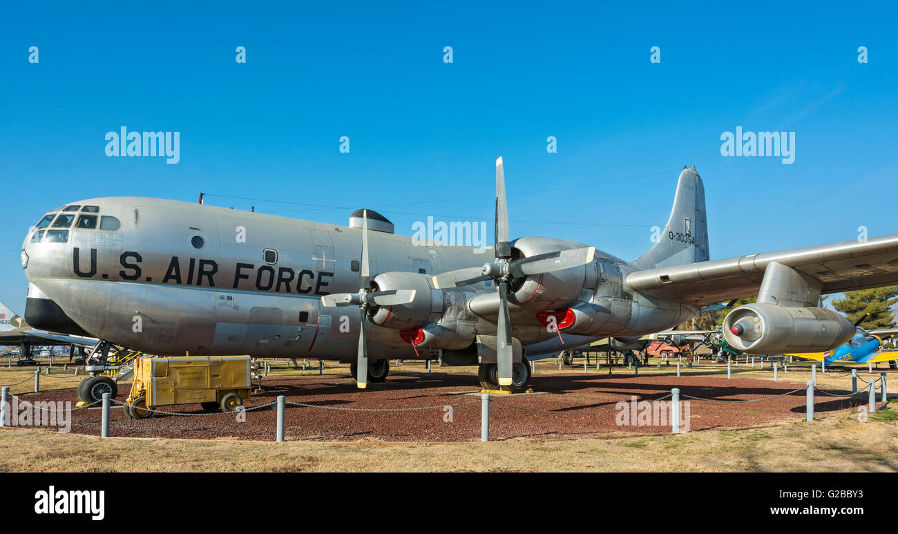 California, Atwater, Castle Air Museum, Boeing KC-97-L Stratofreighter Stock Photo