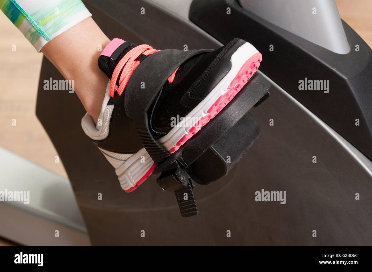 foot pedal while sitting