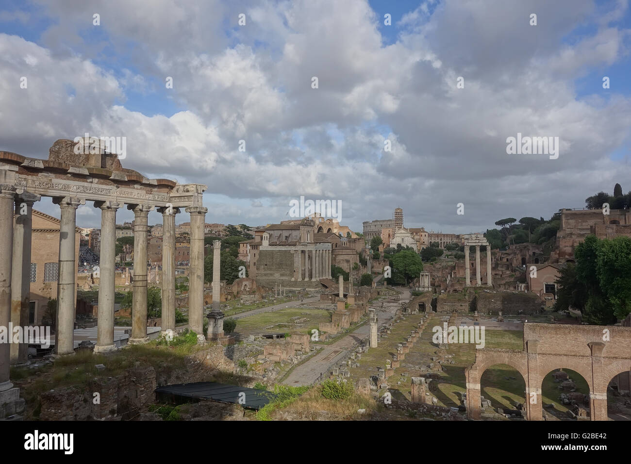 Rome roma ruins style hi-res stock photography and images - Alamy