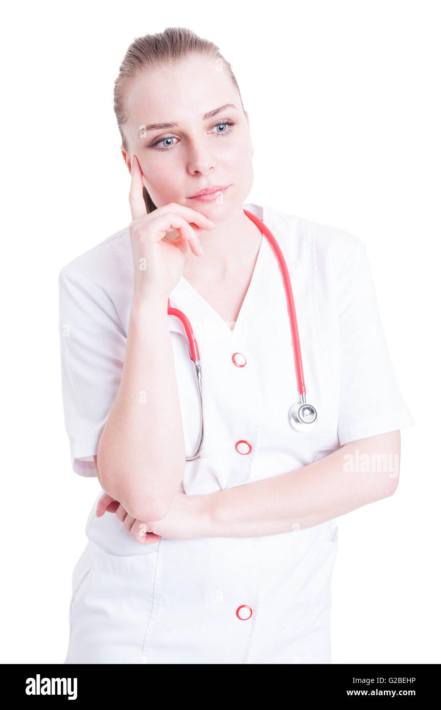 Young doctor wearing white coat hi-res stock photography and images - Alamy