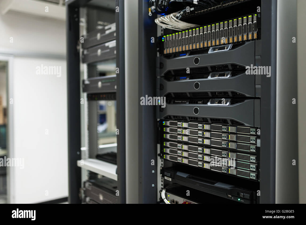 An Network servers in data room Stock Photo - Alamy