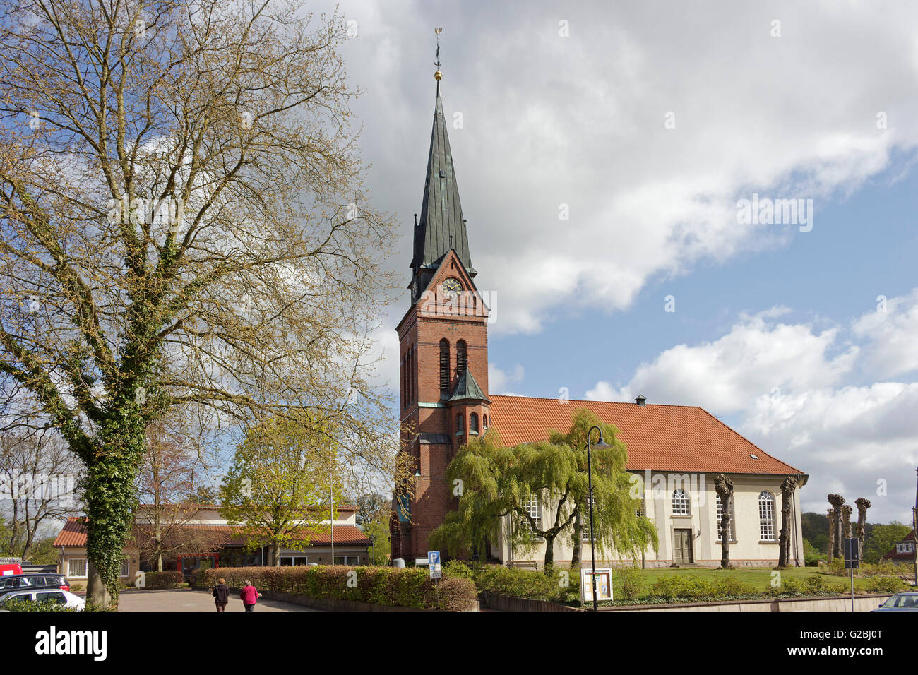church, Bad Fallingbostel, Lower Saxony, Germany Stock Photo