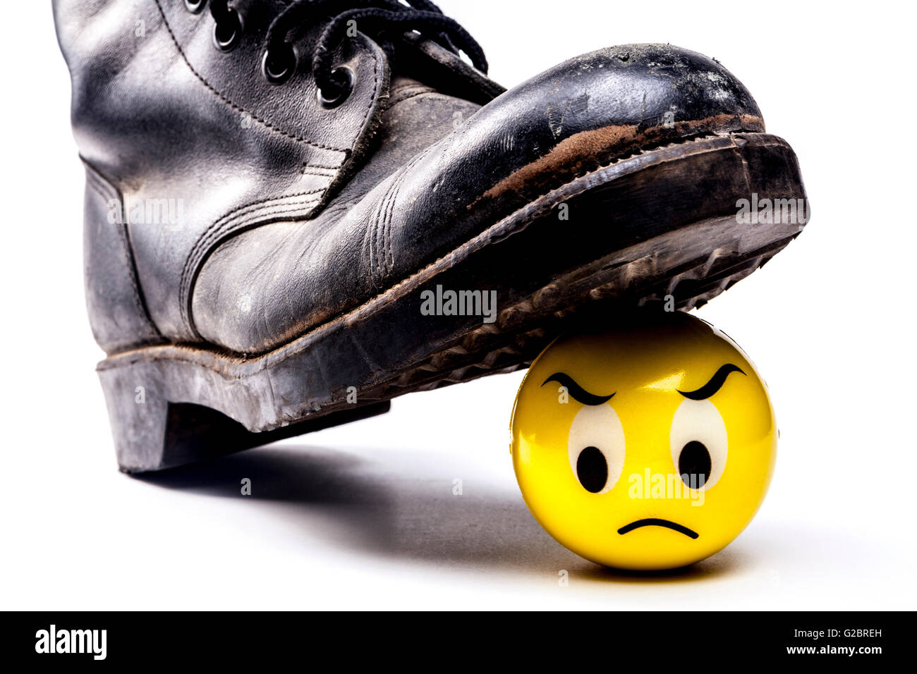 Army boot isolated on white background with shadow Stock Photo - Alamy