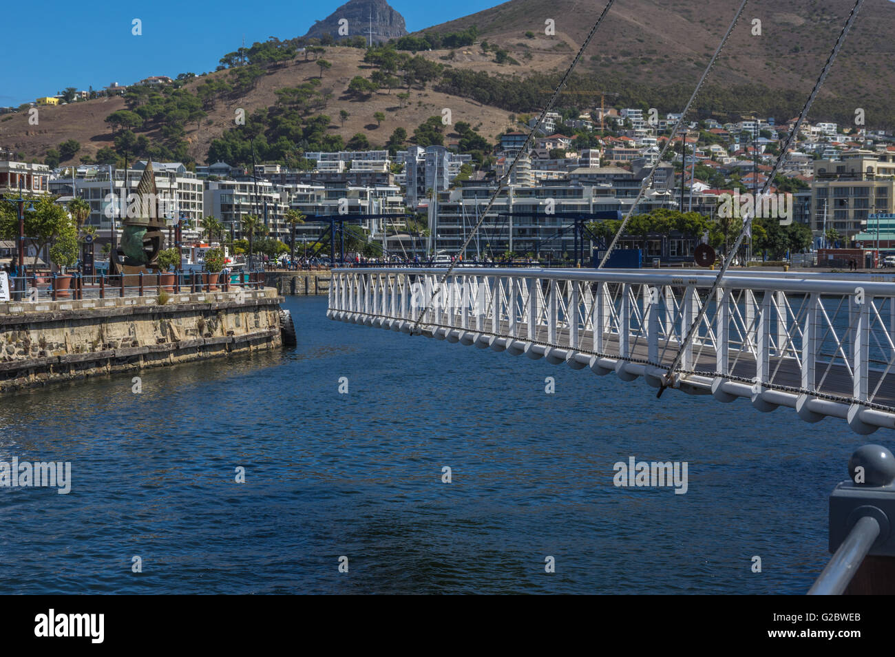 The Swing Bridge At The Victoria And Alfred Waterfront