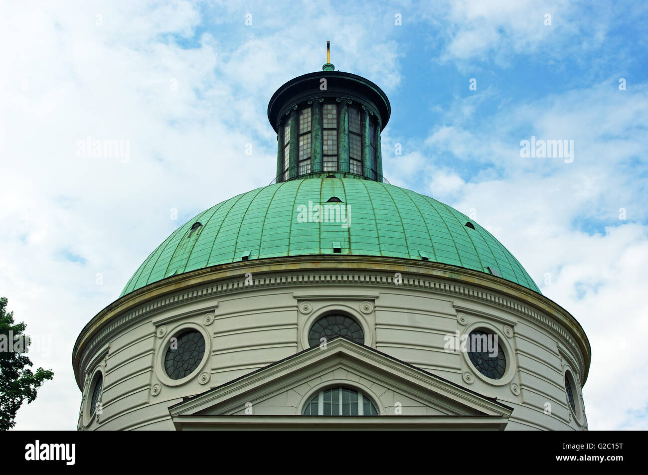 Evangelical Church of the Augsburg Confession, Warsaw Poland Stock Photo
