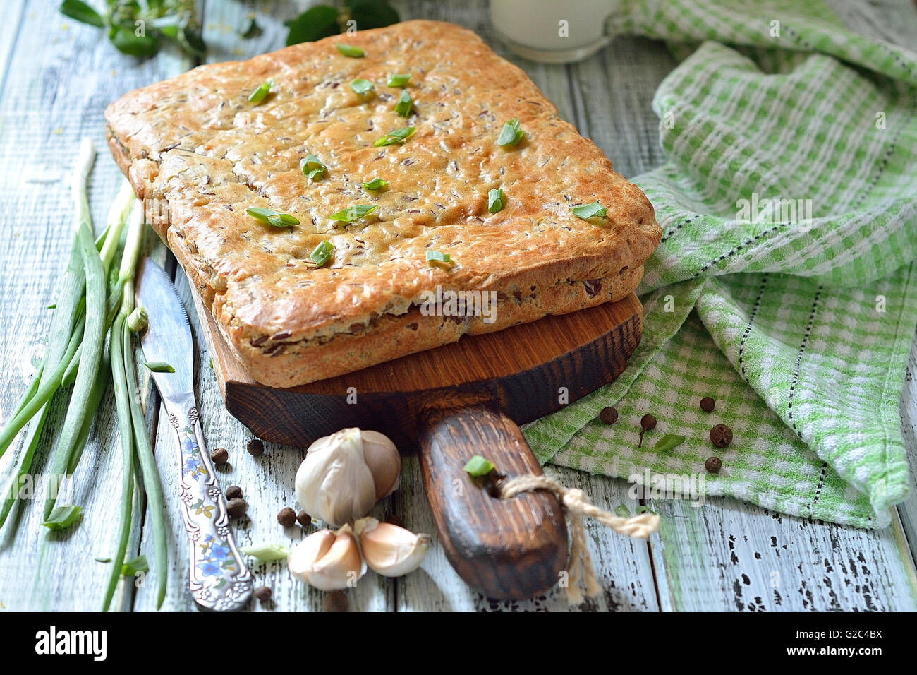 Chicken potato pie still life hi-res stock photography and images - Alamy