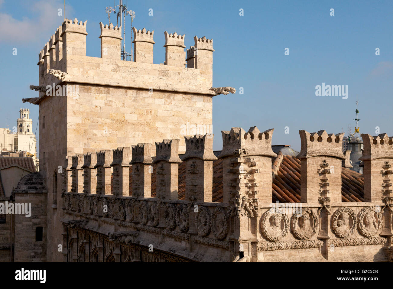 Lonja de la Seda. Valencia. Comunitat Valenciana. Spain. Stock Photo