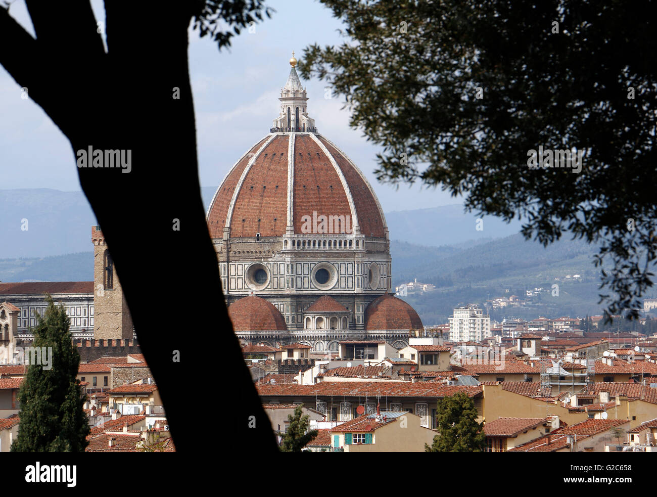 CUPOLA DEL BRUNELLESCHI,FLORENCE,The famous dome of Brunelleschi is the coverage of the Duomo of