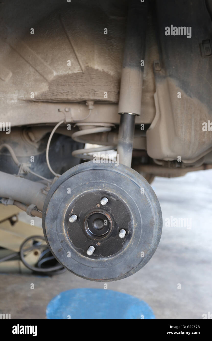 Technician in garage hires stock photography and images Alamy