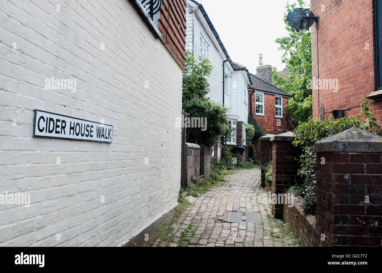 Cider House Walk in East Hoathly East Sussex UK Stock Photo Alamy