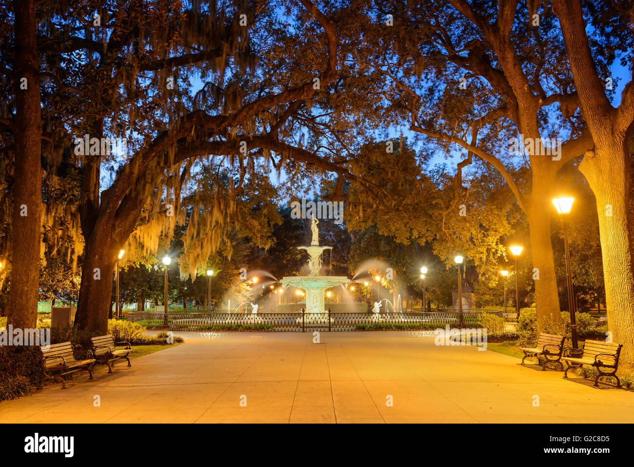 Savannah usa famous water hi res stock photography and images Alamy