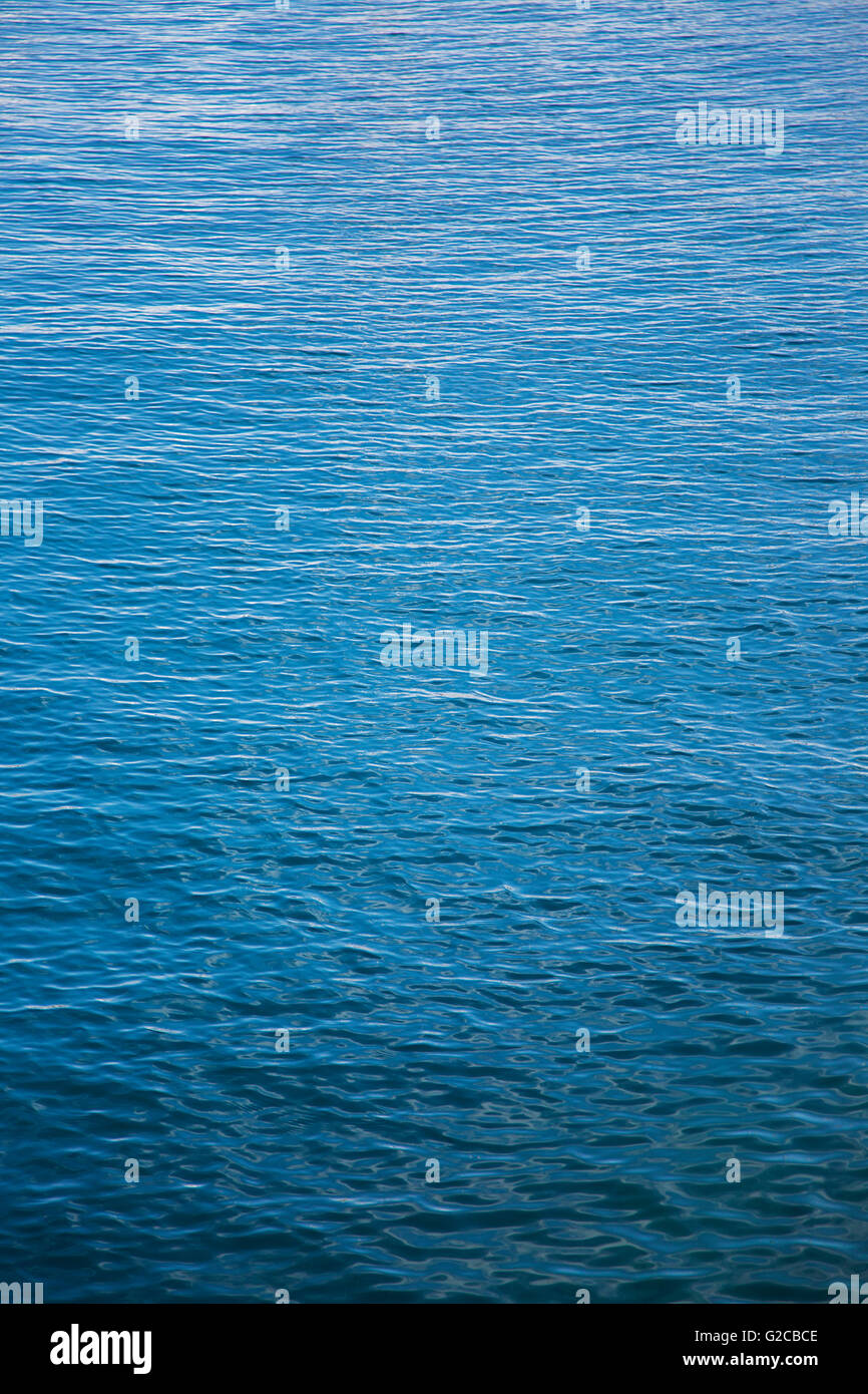 Ripples on a surface of the water of the sea Stock Photo - Alamy